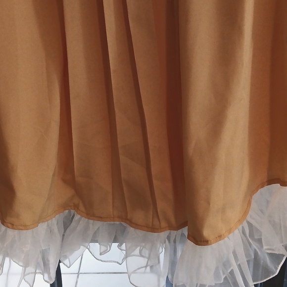 Adorable Melon Colored Ruffled Top, size 16 NWOT - Picture 4 of 8